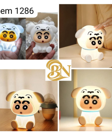 Crayon Shin-chan Shiro Silicone LED Night Light – Soft Touch Sleep Lamp (Item 1286)