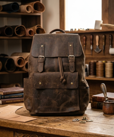 Herald Explorer Vintage Leather Backpack
