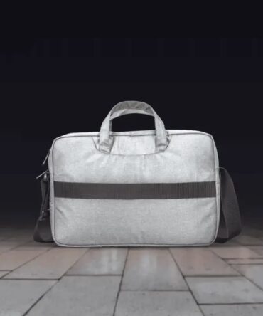 Herald DuoCarry Laptop Messenger Bag – Grey