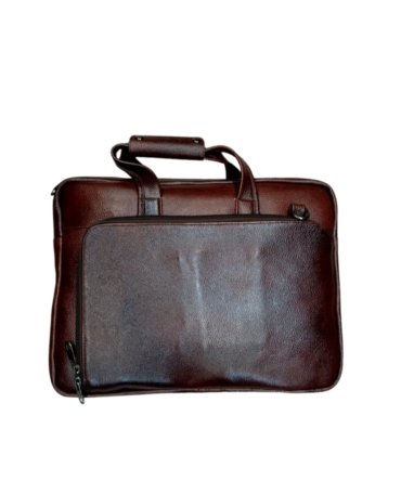 Herald Classic Leather Office Bag – Chocolate Brown