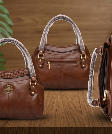Classic Brown Handbag