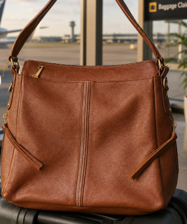 Slouchy Hobo-Style Shoulder Bag